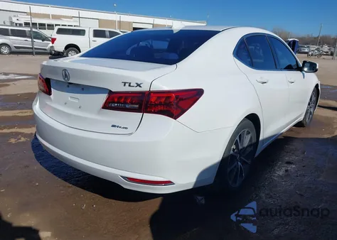 2015 Acura Tlx V6 Tech z USA, uszkodzony, nr VIN 19UUB3F53FA005827